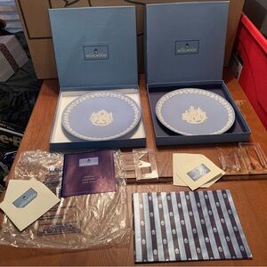 Wedgwood Blue and White Collector Plates